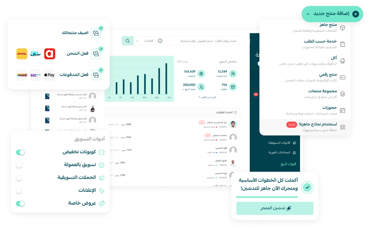 The ability to manage all your stores from one place
